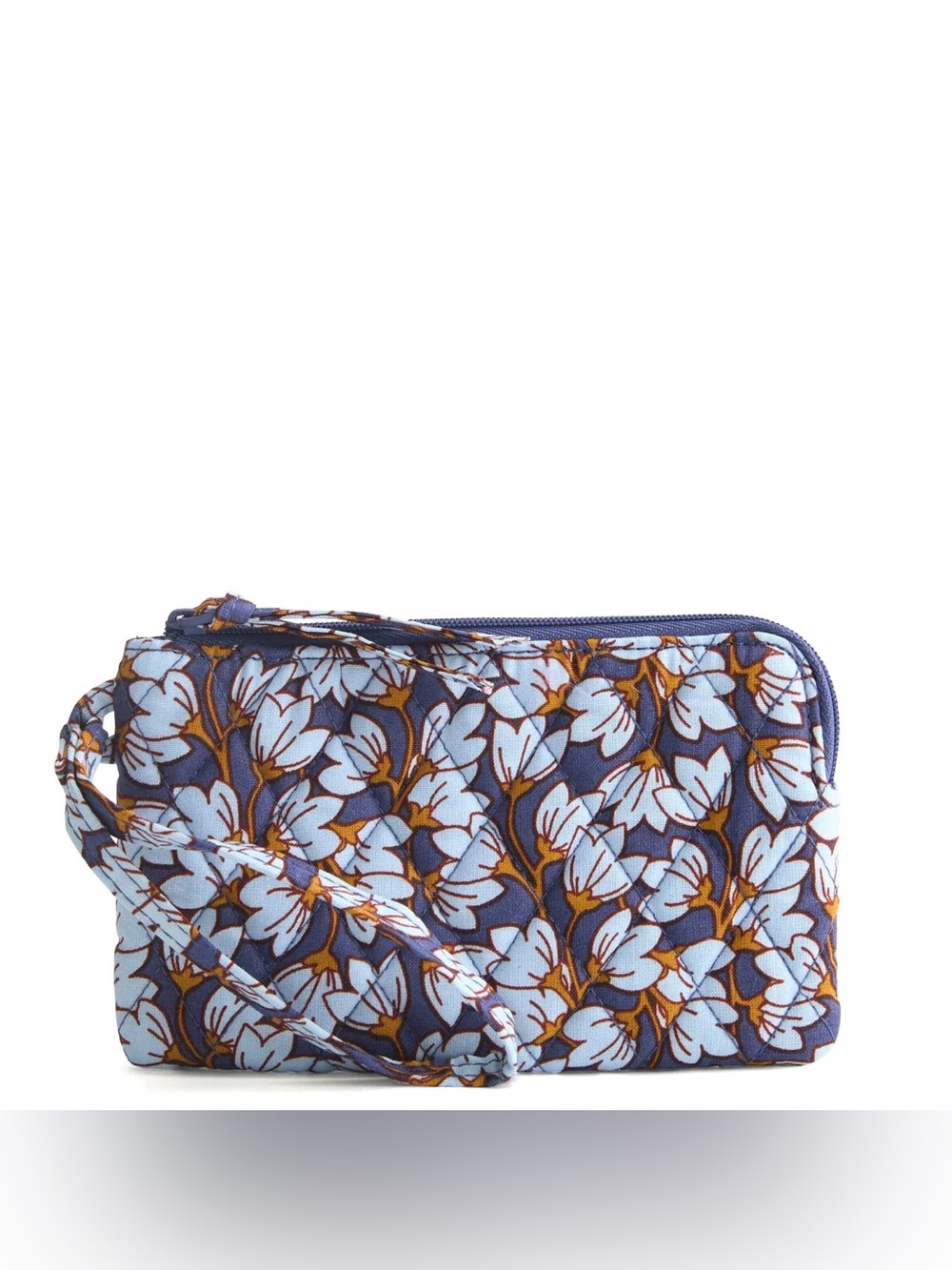 NWT Vera Bradley Outlet Essential Zip Wrislet Pawpaw Flower